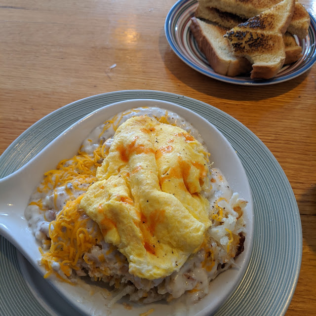 Skillet with Toast