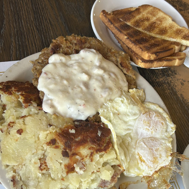 Country Fried Steak Breakfast Plate
