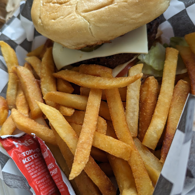 Cheeseburger and Fries