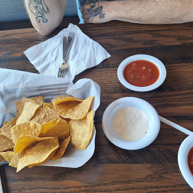 Chips and Salsa and Queso