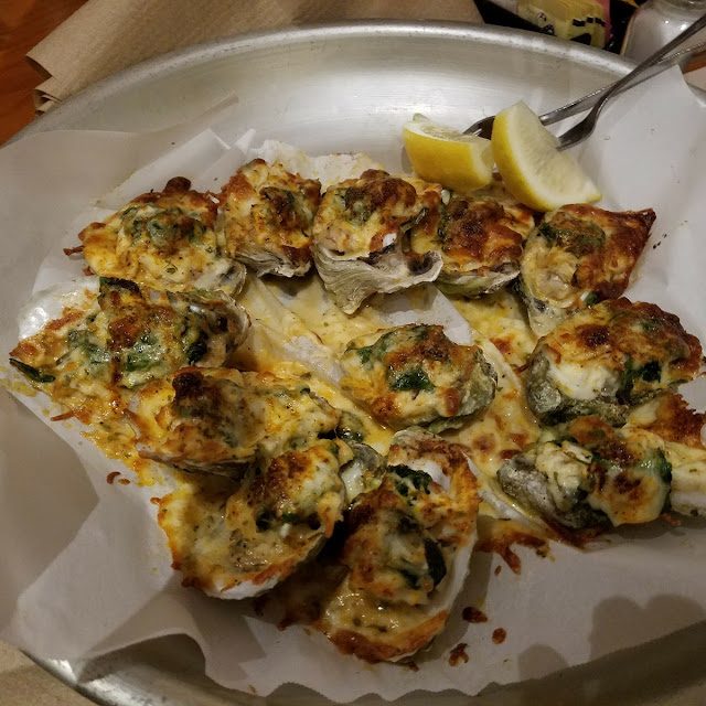Oysters Rockefeller