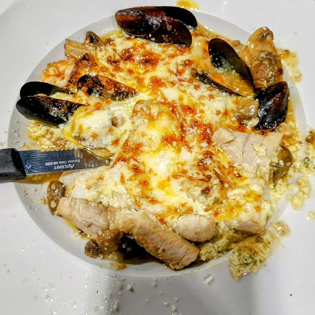 Seafood Scampi