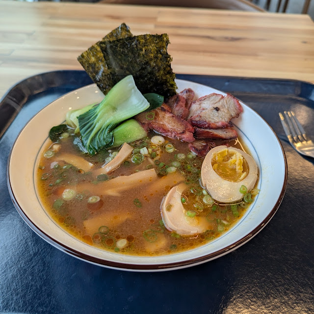 Spicy Miso Ramen with BBQ Pork