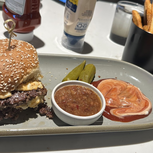 Smash Burger and Fries