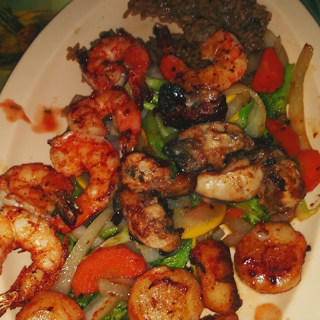 Grilled Seafood Platter