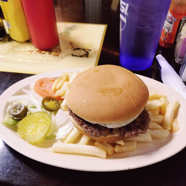 Burger and Fries