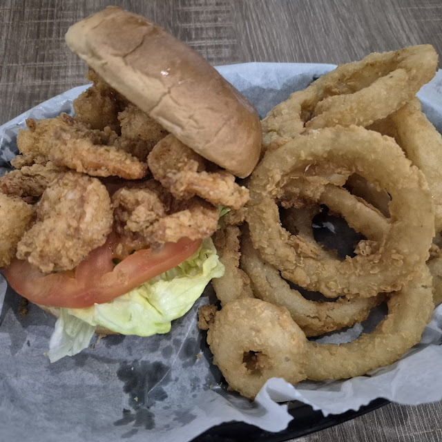 Shrimp Overload Burger