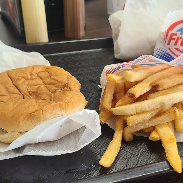 Cheeseburger and Fries