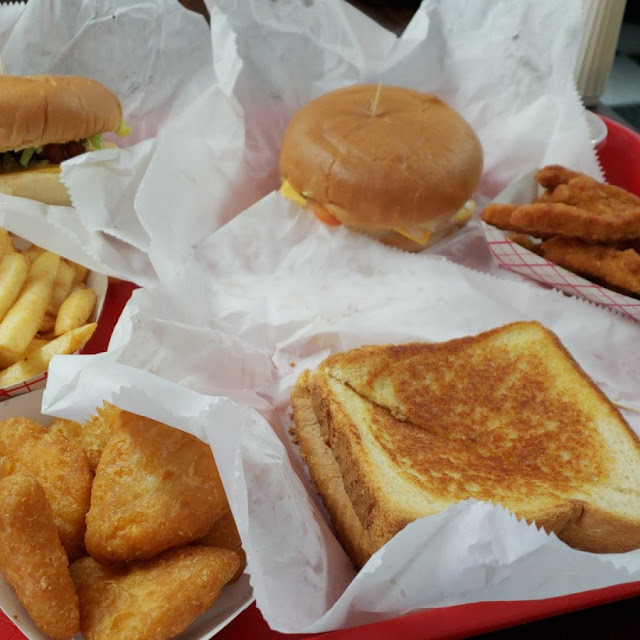 Burger and Fries