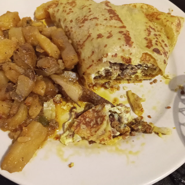 Breakfast Chimichanga