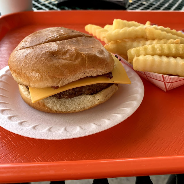 Bacon Cheeseburger with Fries