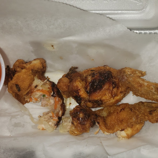 Asian Stuffed Chicken Wing