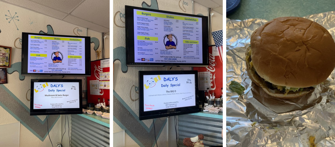 Daly's Flame Broiled Burgers