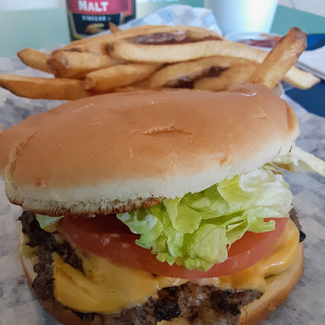 Single Cheeseburger with Fries