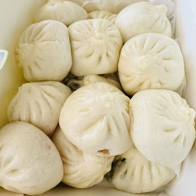 Pork and Celery Cabbage Bao