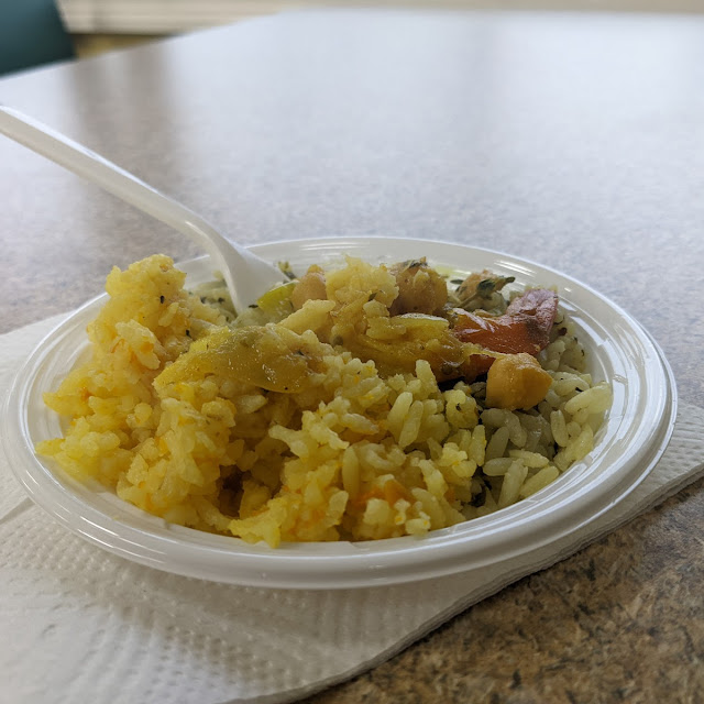 Rice with Saltfish