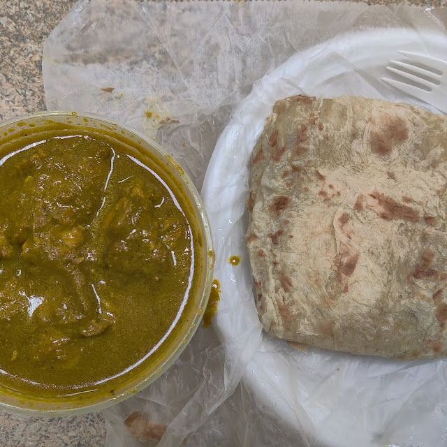 Chicken Stew and Roti