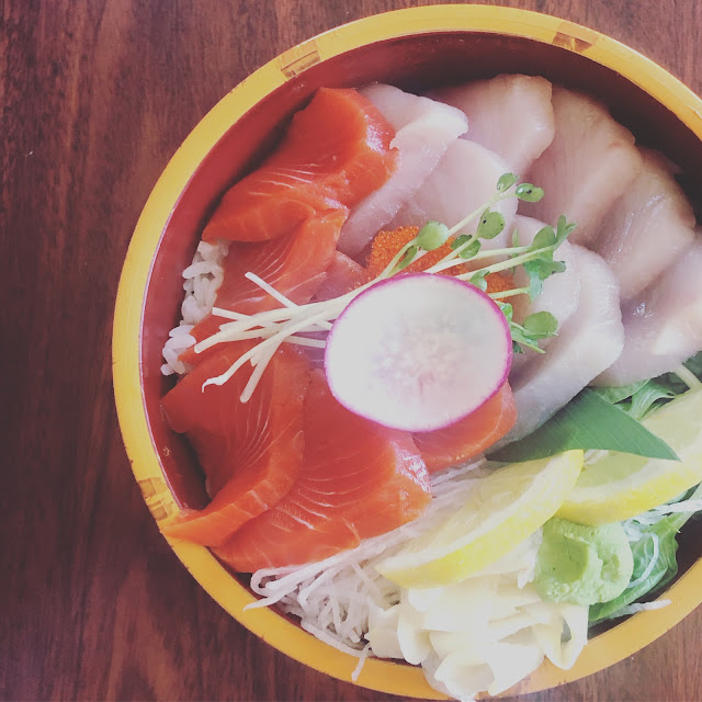 Tuna & Salmon Don