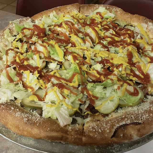 Cheeseburger Pizza
