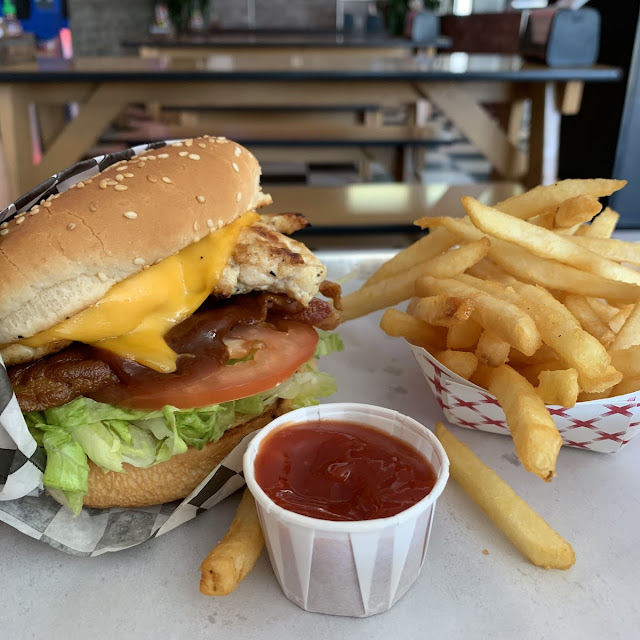 BBQ Chicken & Bacon Sandwich