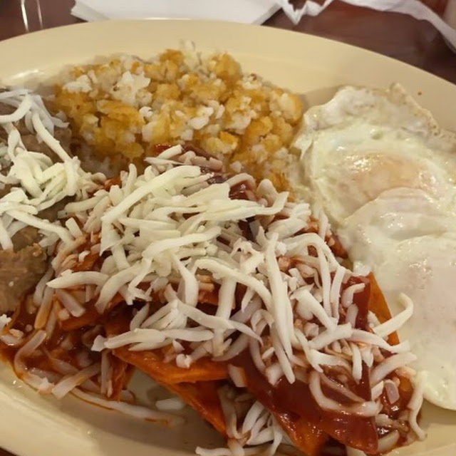 Eggs and Chilaquiles