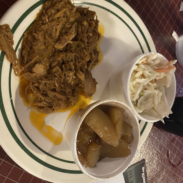 Pulled Pork Cooked Apples