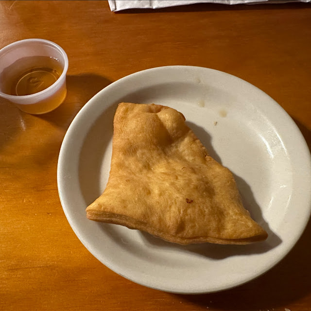 Stuffed Sopapilla Plate
