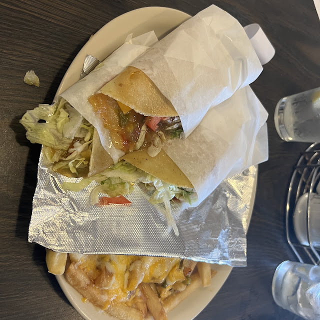 Three Taco Burgers Plate