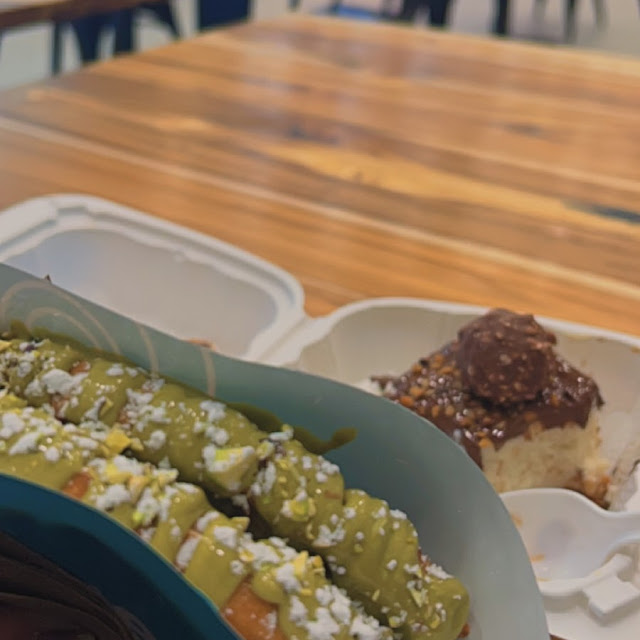 Pistachio Waffle