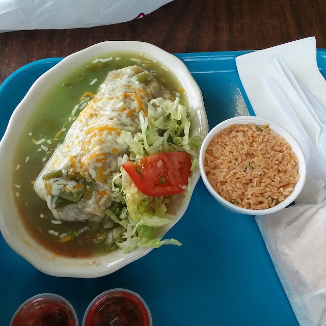 Wet Burrito Green or Red