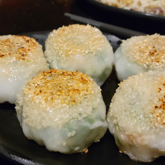Pan Fried Dumplings with Shrimp and Chives