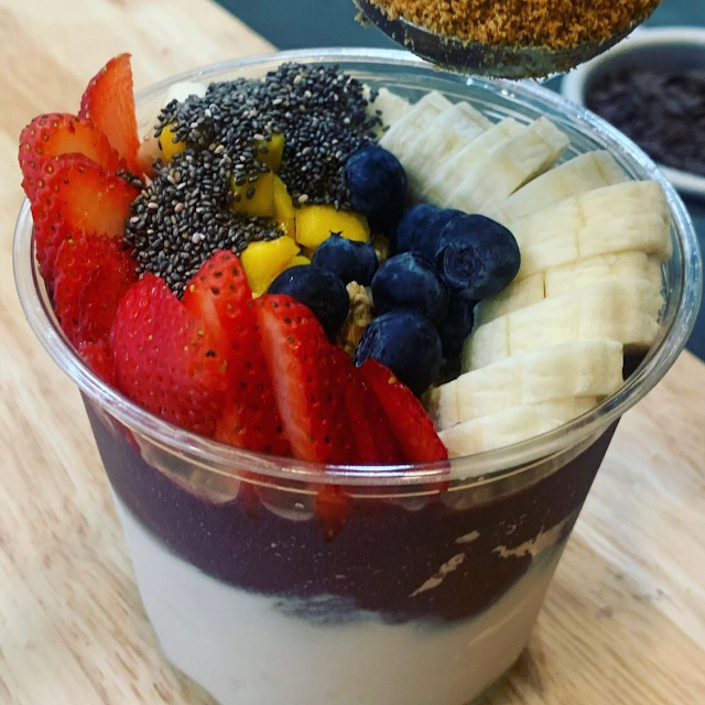 Acai Bowl Blueberry Strawberry Banana