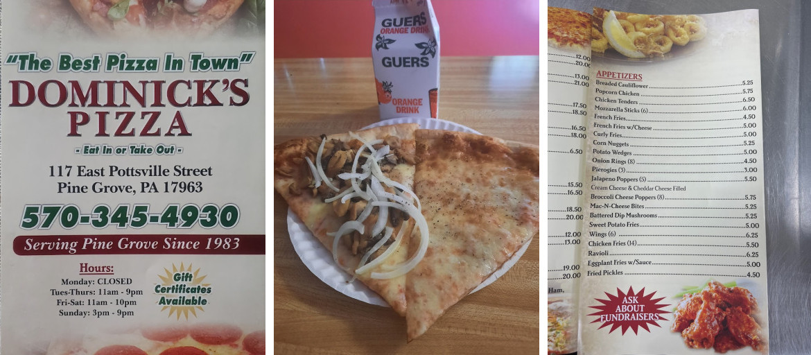 Dominick's Pizzeria Pine Grove