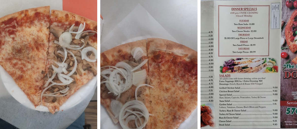 Dominick's Pizzeria Pine Grove