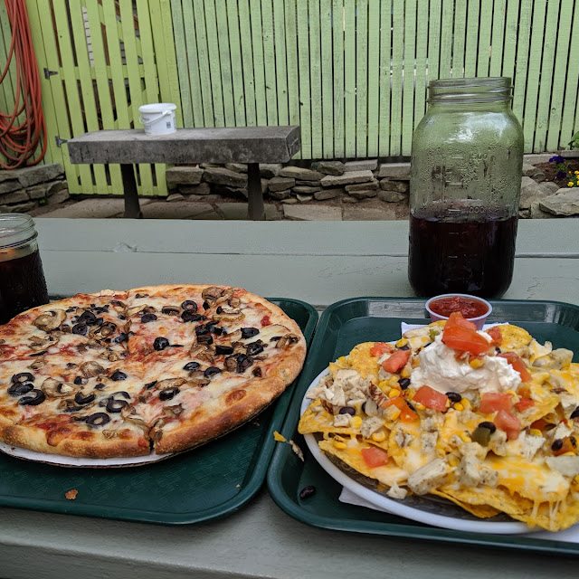 Pizza and Nachos