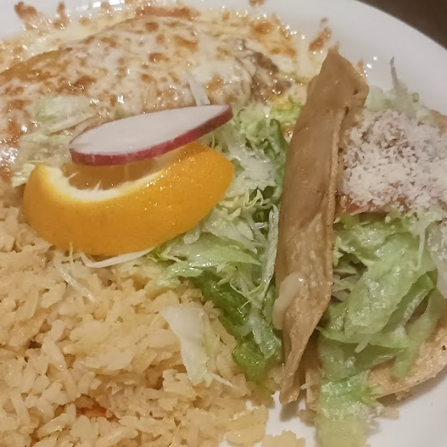 Chile Relleno Rice & Cheese