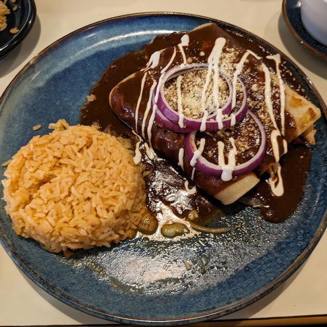 Mole Enchiladas