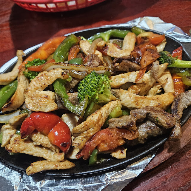 Chicken and Beef Fajitas