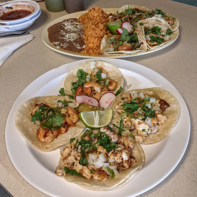 Fish Tacos & Shrimp Tacos