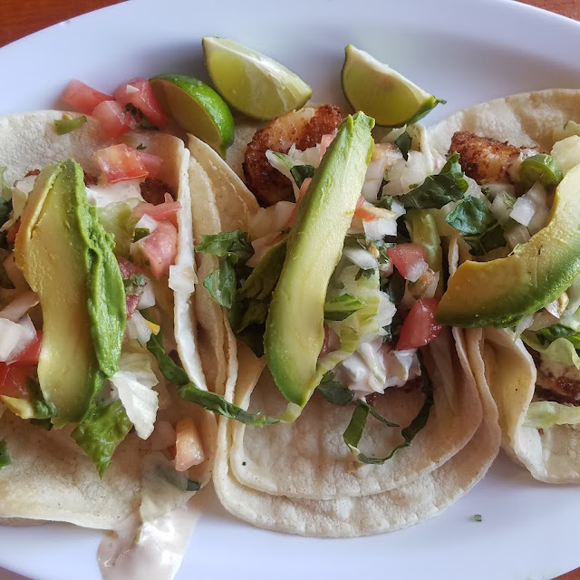 Shrimp Tacos Fish Tacos