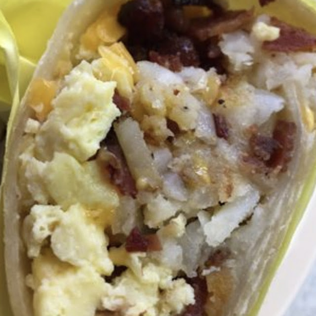 Bacon Breakfast Burrito