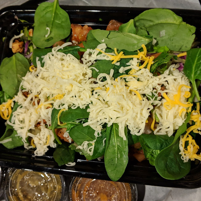Cheese and Chicken Salad