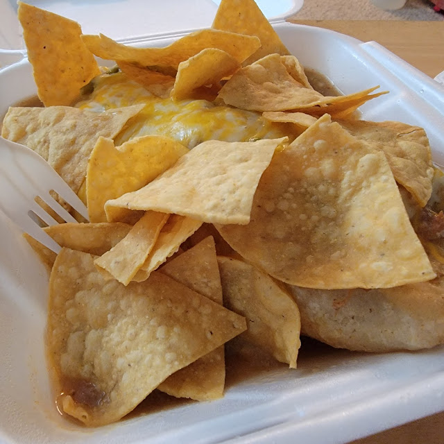 Wet Green Burrito