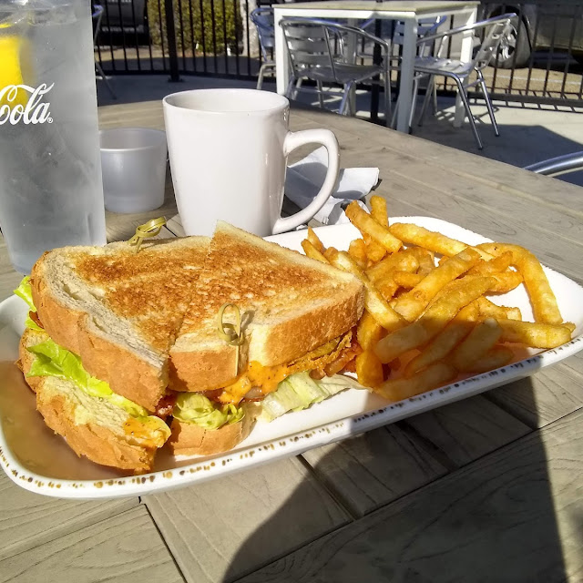 Fried Green Tomato blt Sandwich