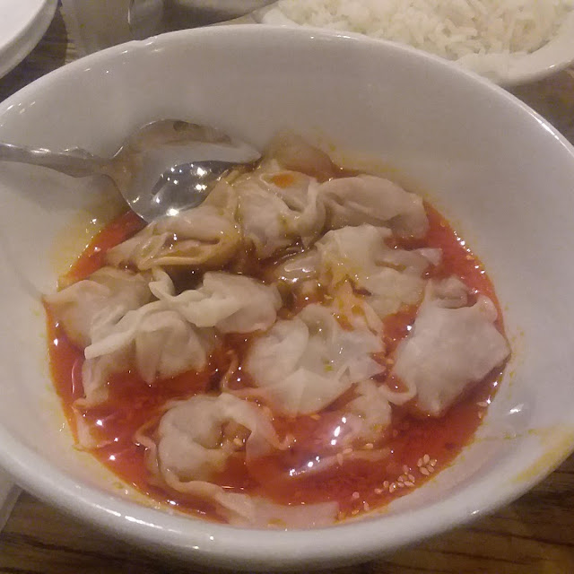 Wontons in Hot Sauce