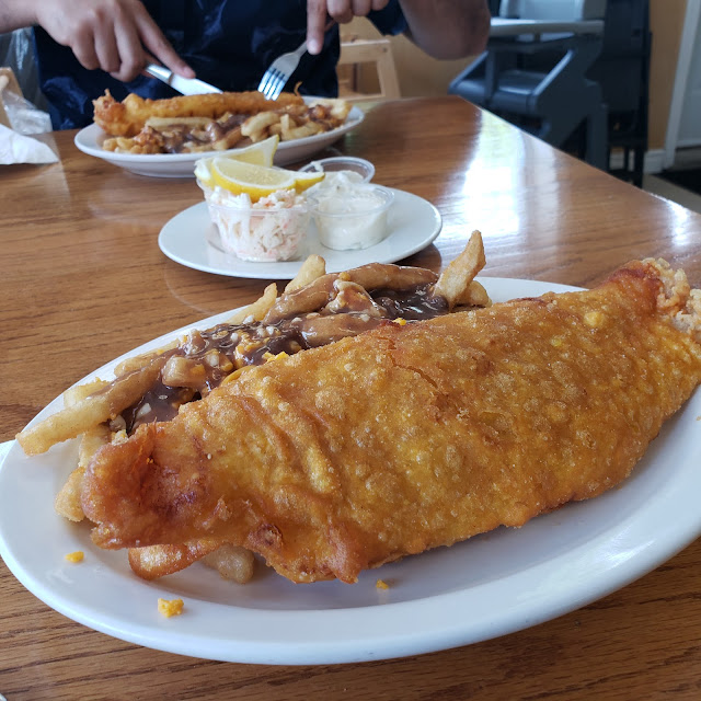 Fish with Poutine
