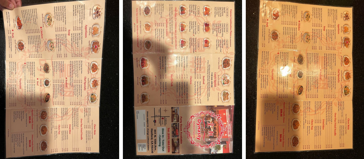 Dynasty Chinese Cuisine