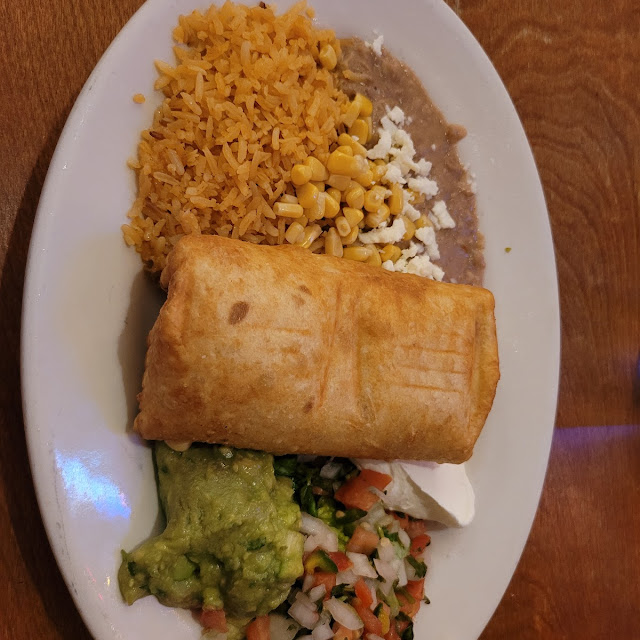 Chimichanga Platter