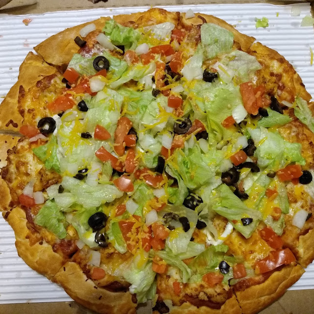 Taco Pizza with Chicken