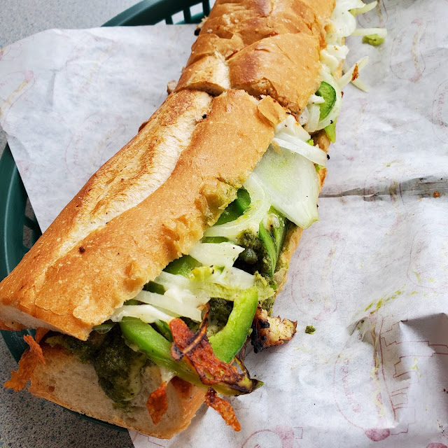Chicken Pesto Grinder